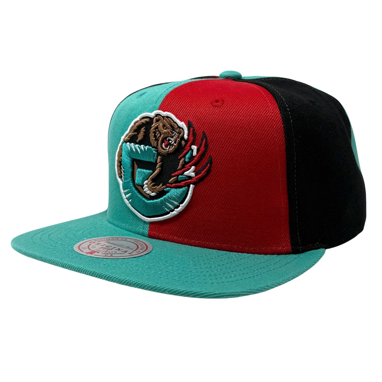 Vancouver Grizzlies Men’s Mitchell & Ness Pinwheel Snapback Adjustable Hat