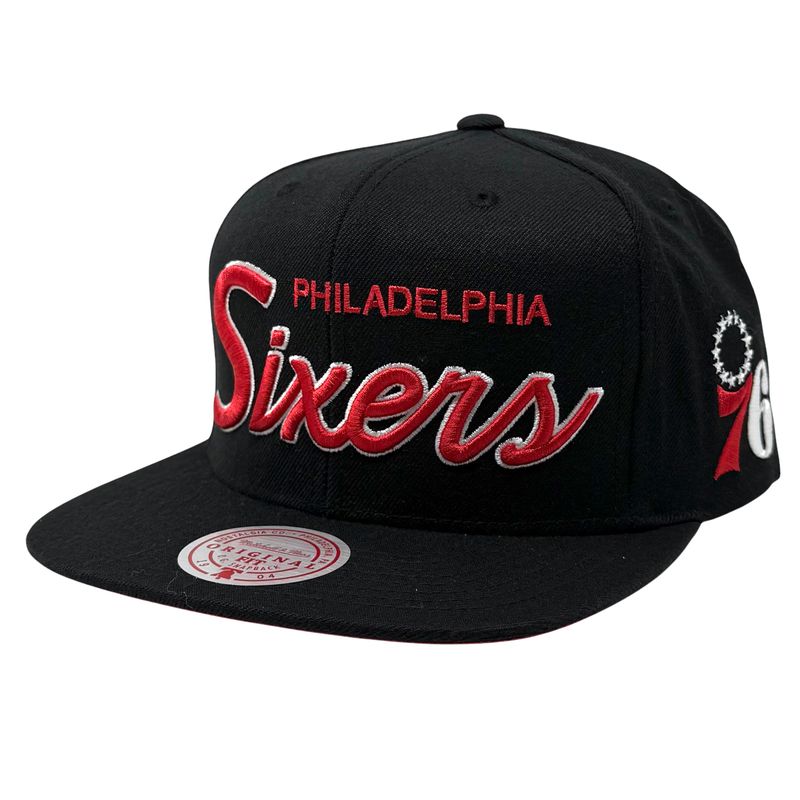 Philadelphia 76ers Men’s Mitchell & Ness Snapback Hat