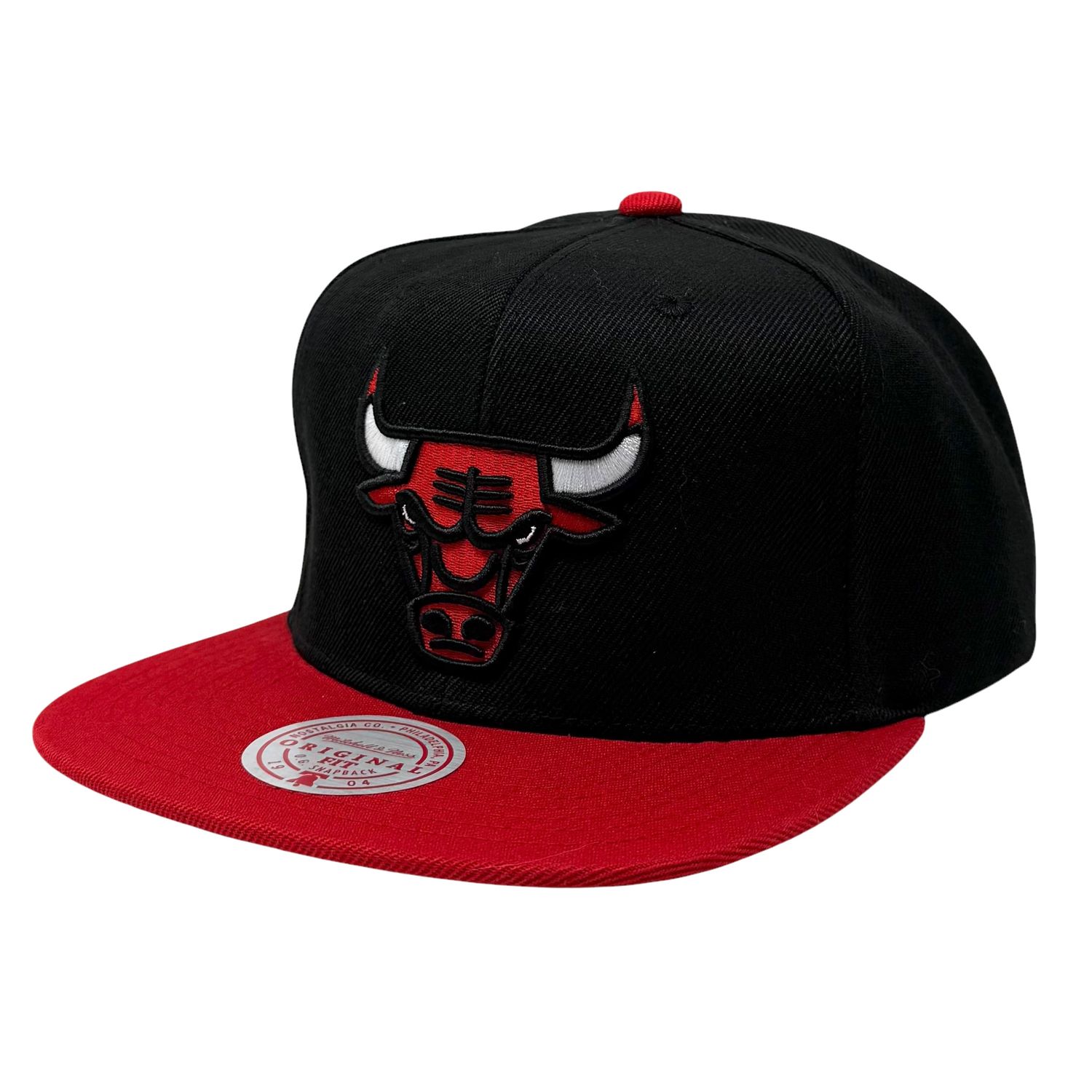 Chicago Bulls Men’s Mitchell & Ness NBA Core Snapback Hat