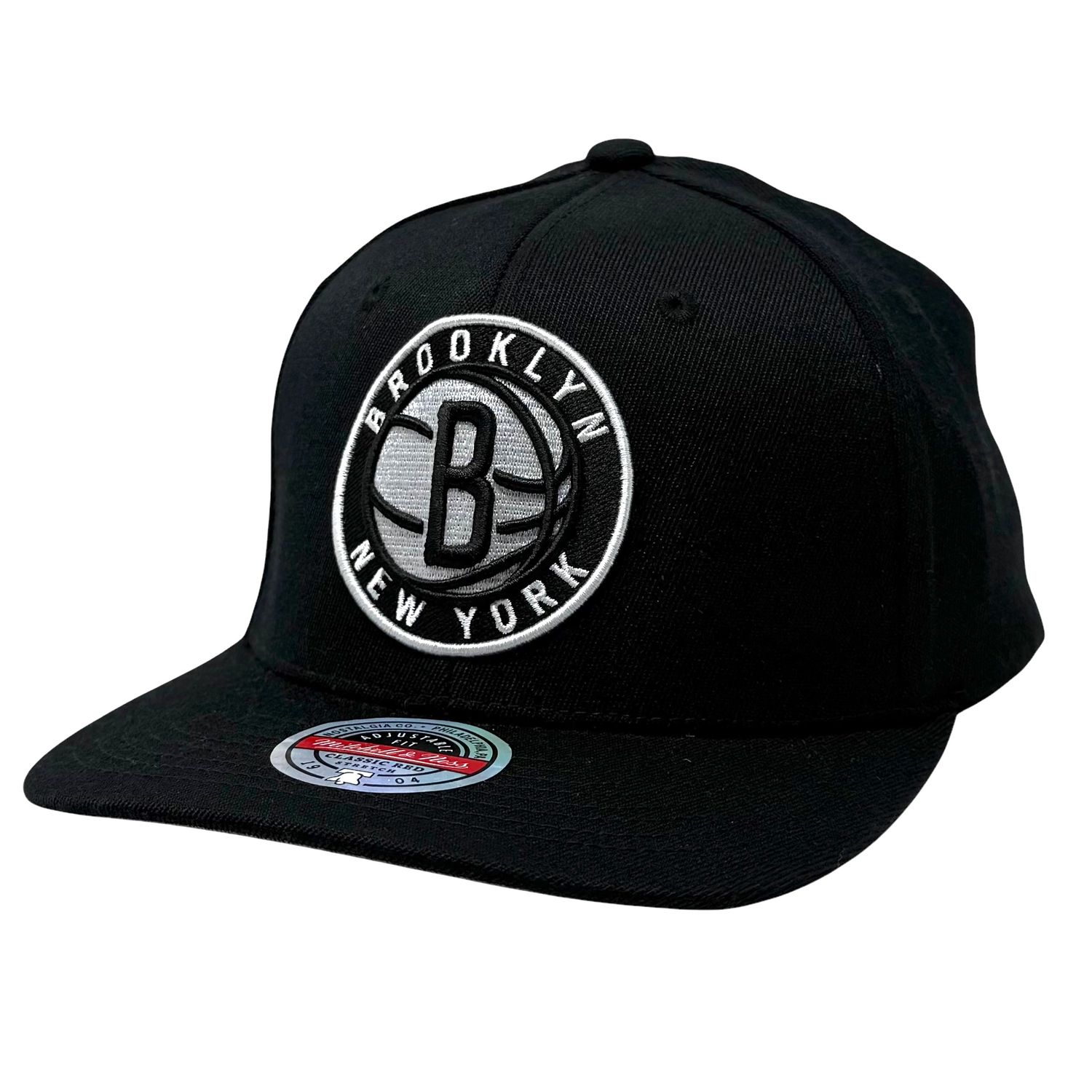 Brooklyn Nets Men’s Mitchell & Ness NBA Team Ground 2.0 Stretch Snapback Hat