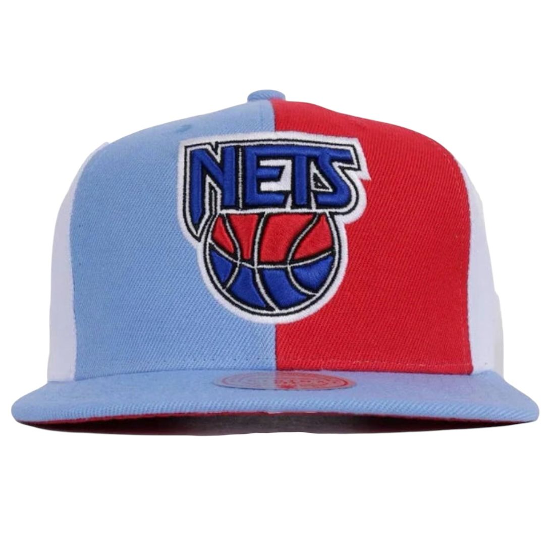 Brooklyn Nets Men’s Mitchell & Ness Pinwheel Snapback Adjustable Hat