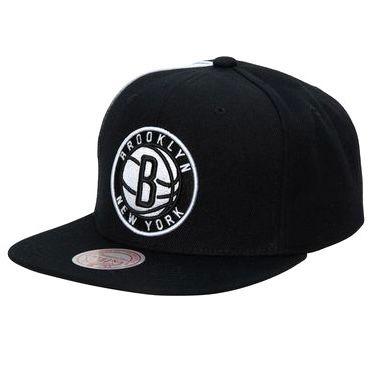Brooklyn Nets Men’s Tapestry Mitchell & Ness Snapback Hat