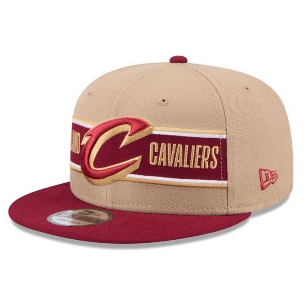 Cleveland Cavaliers Men's New Era 9Fifty 2024 NBA Draft Snapback Hat