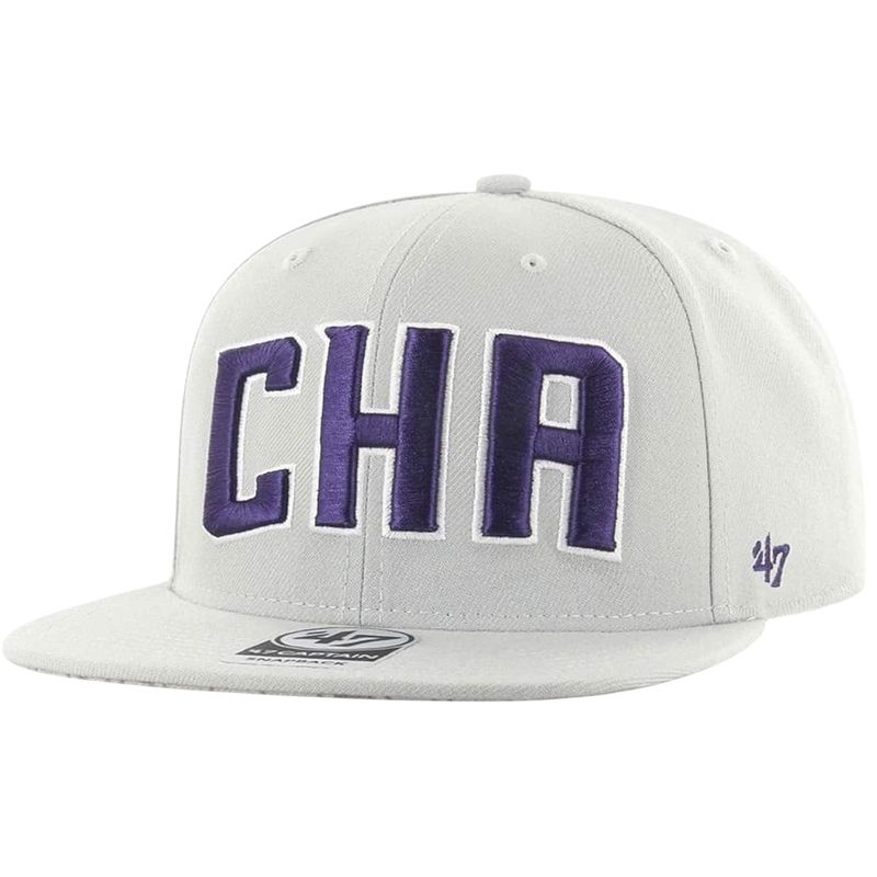Charlotte Hornets Men’s 47 Brand Captain Snapback Hat