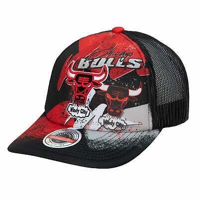Chicago Bulls Men’s Mitchell & Ness NBA Hyper Trucker Snapback Hat