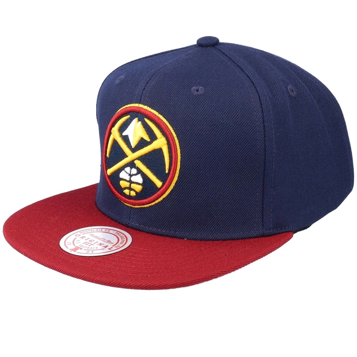 Denver Nuggets Men’s Navy / Red Mitchell & Ness Snapback Hat