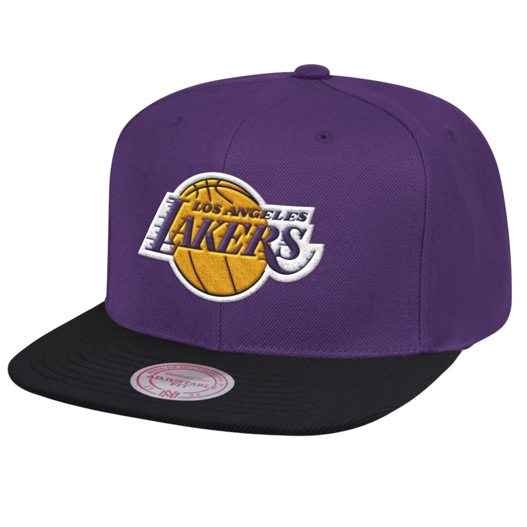 Los Angeles Lakers Men’s 2-Tone Mitchell & Ness Snapback Hat