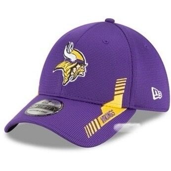 Minnesota Vikings Men's Purple New Era NFL Sideline Home 39Thirty Stretch Fit Hat