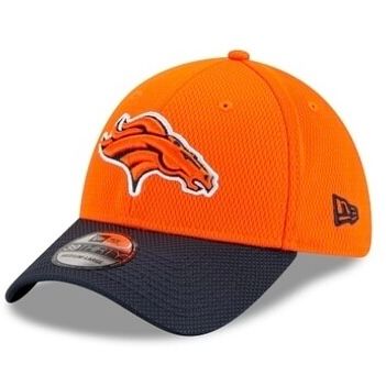 Denver Broncos Orange / Black Men’s New Era NFL Sideline Road 39Thirty Stretch Fit Hat