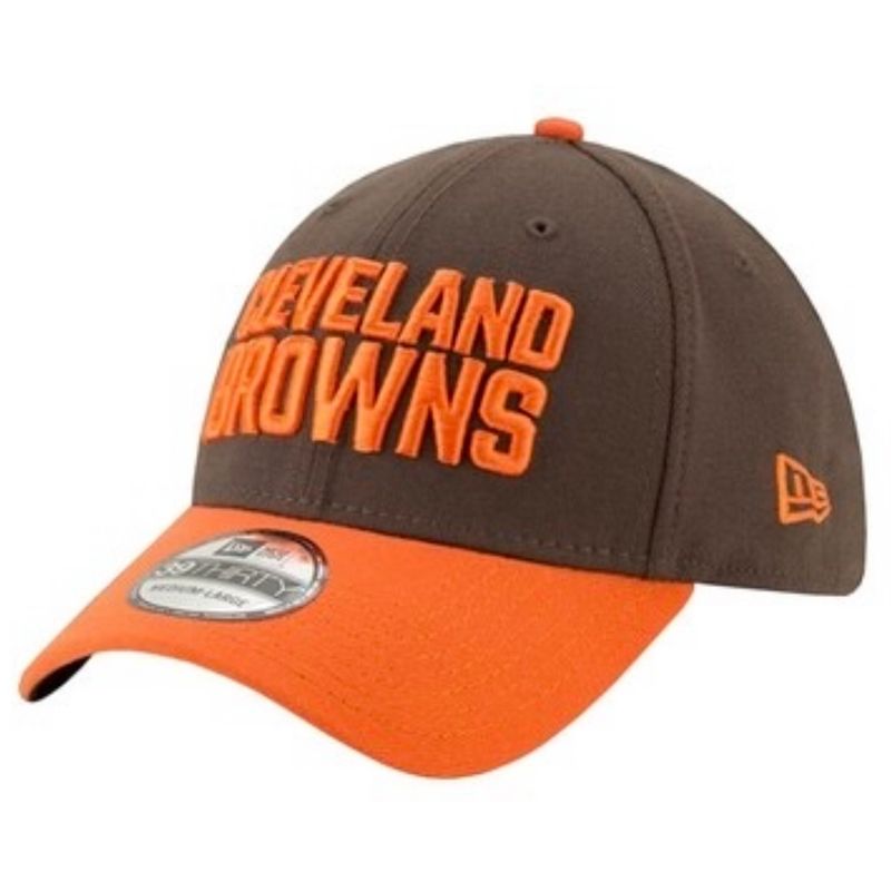 Cleveland Browns Men's New Era 39Thirty Classic Fit Hat Cleveland Browns Men's New Era 39Thirty Classic Fit Hat