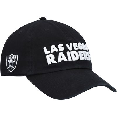 Las Vegas Raiders Men’s Script 47 Brand Clean Up Adjustable Hat