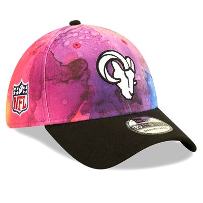 Los Angeles Rams Men's New Era 39Thirty Ink Dye Crucial Catch Fitted Hat