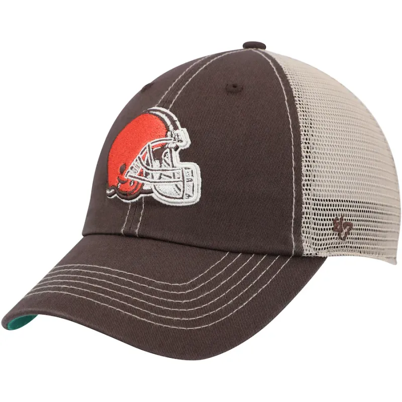 Cleveland Browns Men’s Trawler 47 Brand Clean Up Adjustable Hat