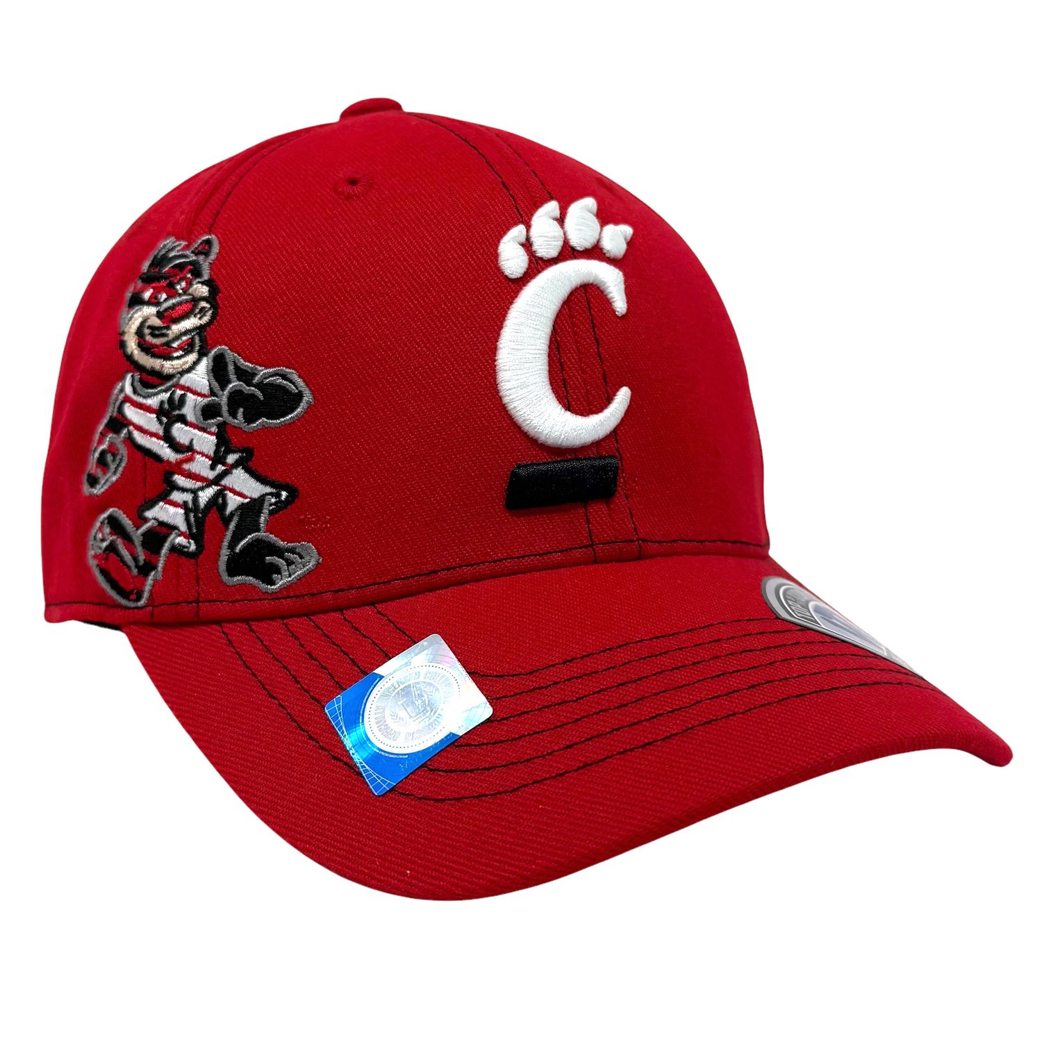 Cincinnati Bearcats Men's Top of the World One Fit Memory Hat