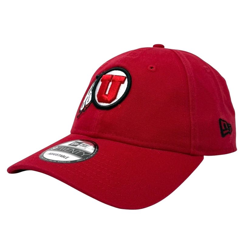 Utah Utes Red Men’s New Era 9Twenty Adjustable Hat Utah Utes Red Men’s New Era 9Twenty Adjustable Hat