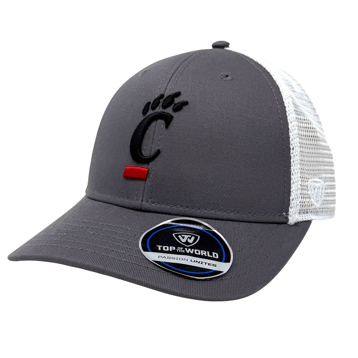 Cincinnati Bearcats Men’s Top of the World Adjustable Hat
