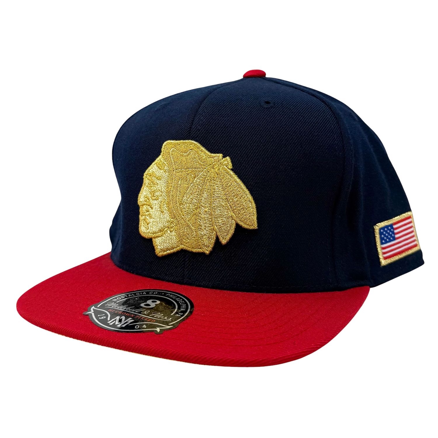 Chicago Blackhawks Men’s Mitchell & Ness Fitted Hat