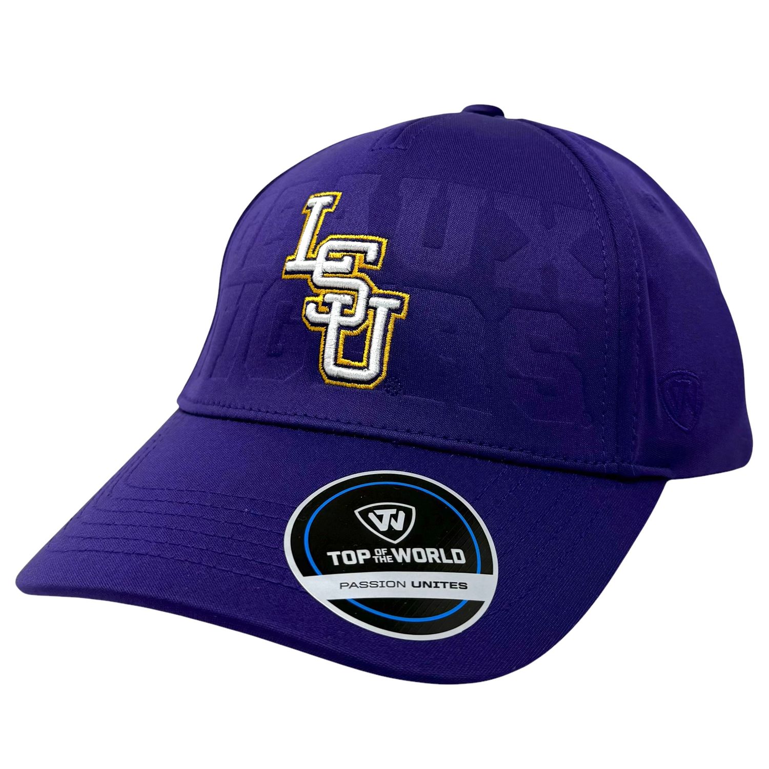 LSU Tigers Men's Top of the World Snapback Adjustable Hat