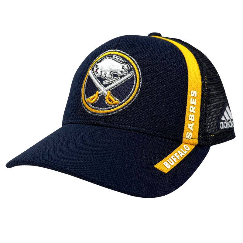 Buffalo Sabres Men’s Adidas Mesh Back Structured Snapback Hat