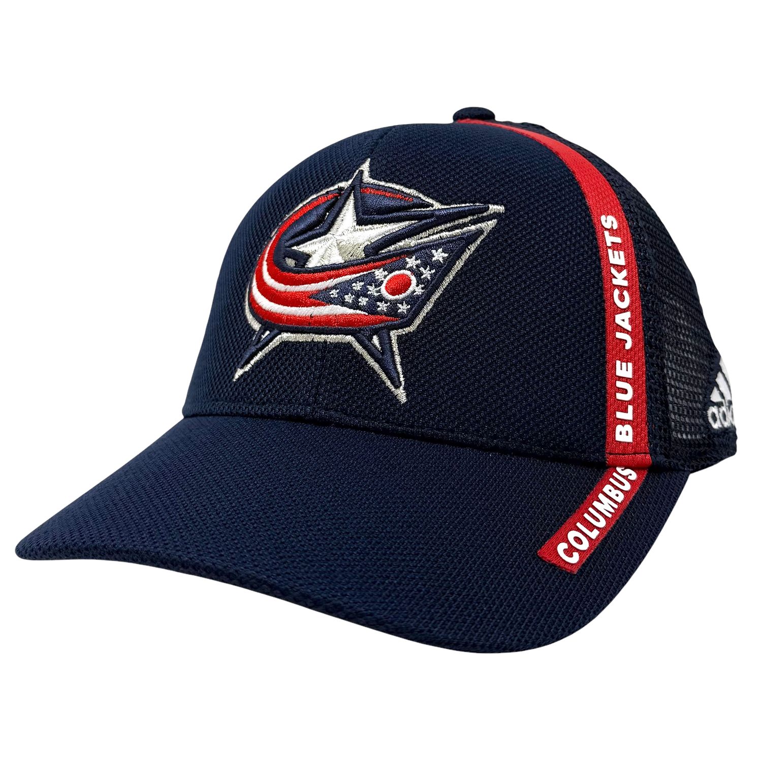 Columbus Blue Jackets Men’s Adidas Mesh Back Structured Snapback Hat