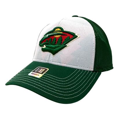 Minnesota Wild Men’s Reebok Structured Center Ice Fitted Hat