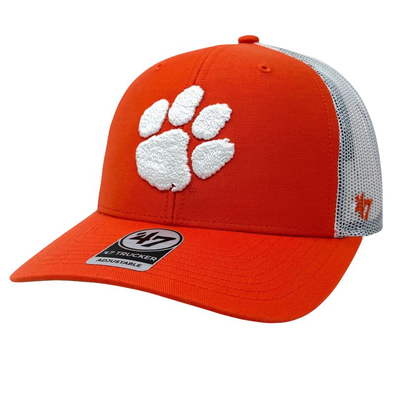 Clemson Tigers Men’s 47 Trucker Adjustable Hat Clemson Tigers Men’s 47 Trucker Adjustable Hat