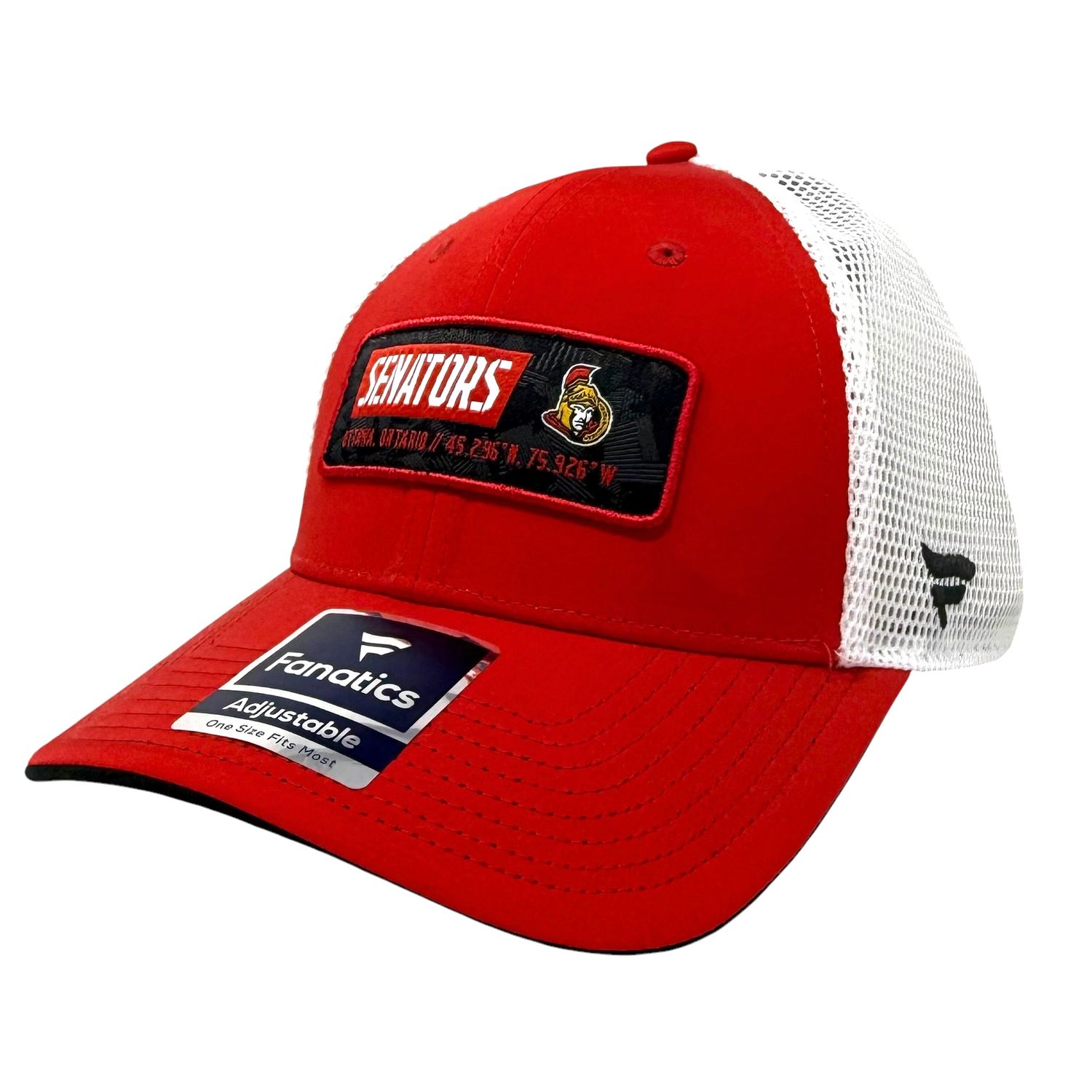 Ottawa Senators Men's Fanatics Iconic Defender Snapback Adjustable Hat