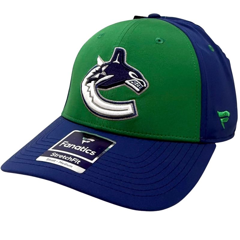 Vancouver Canucks Men’s Fanatics Stretch Fit Hat Vancouver Canucks Men’s Fanatics Stretch Fit Hat