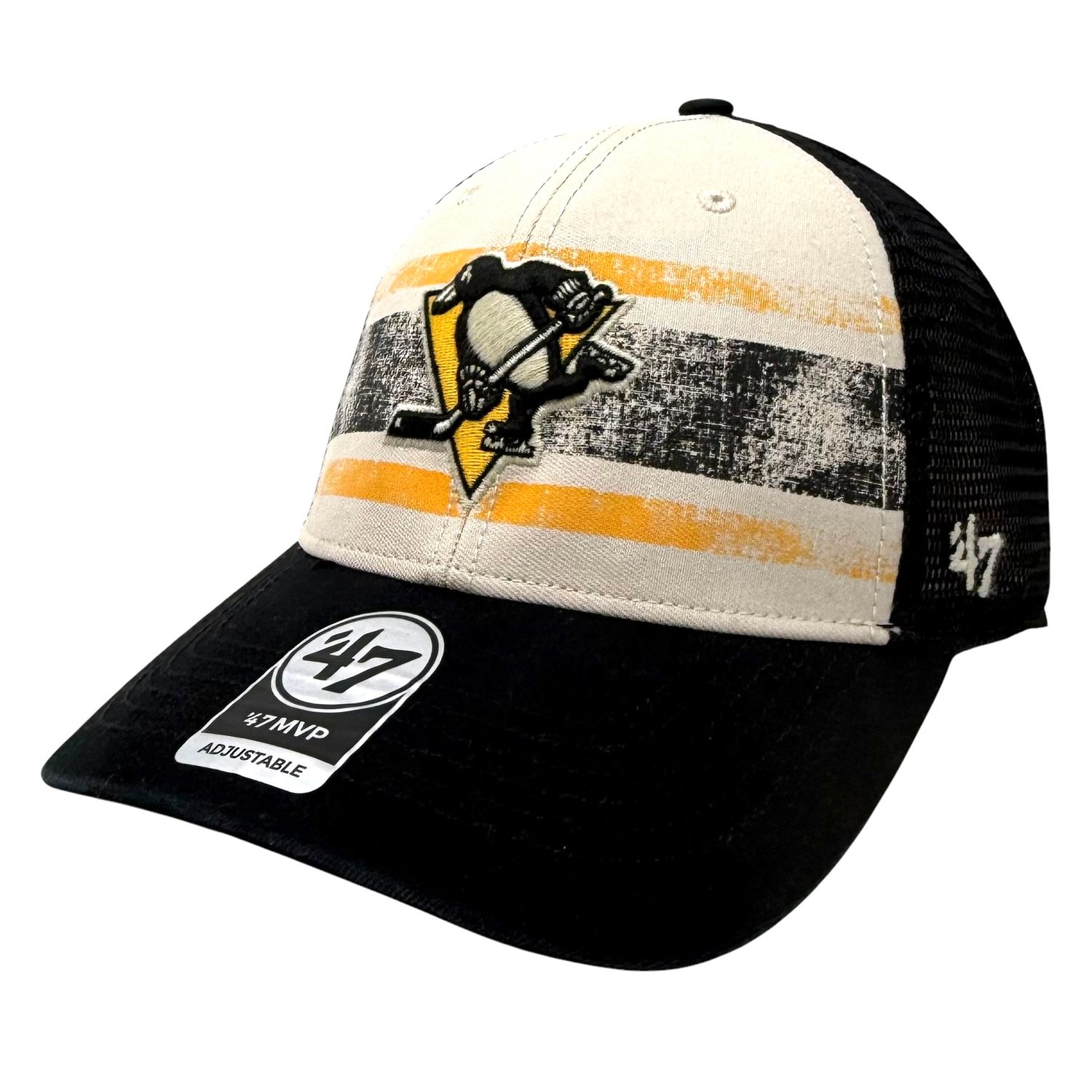 Pittsburgh Penguins Men's 47 Brand MVP Adjustable Hat