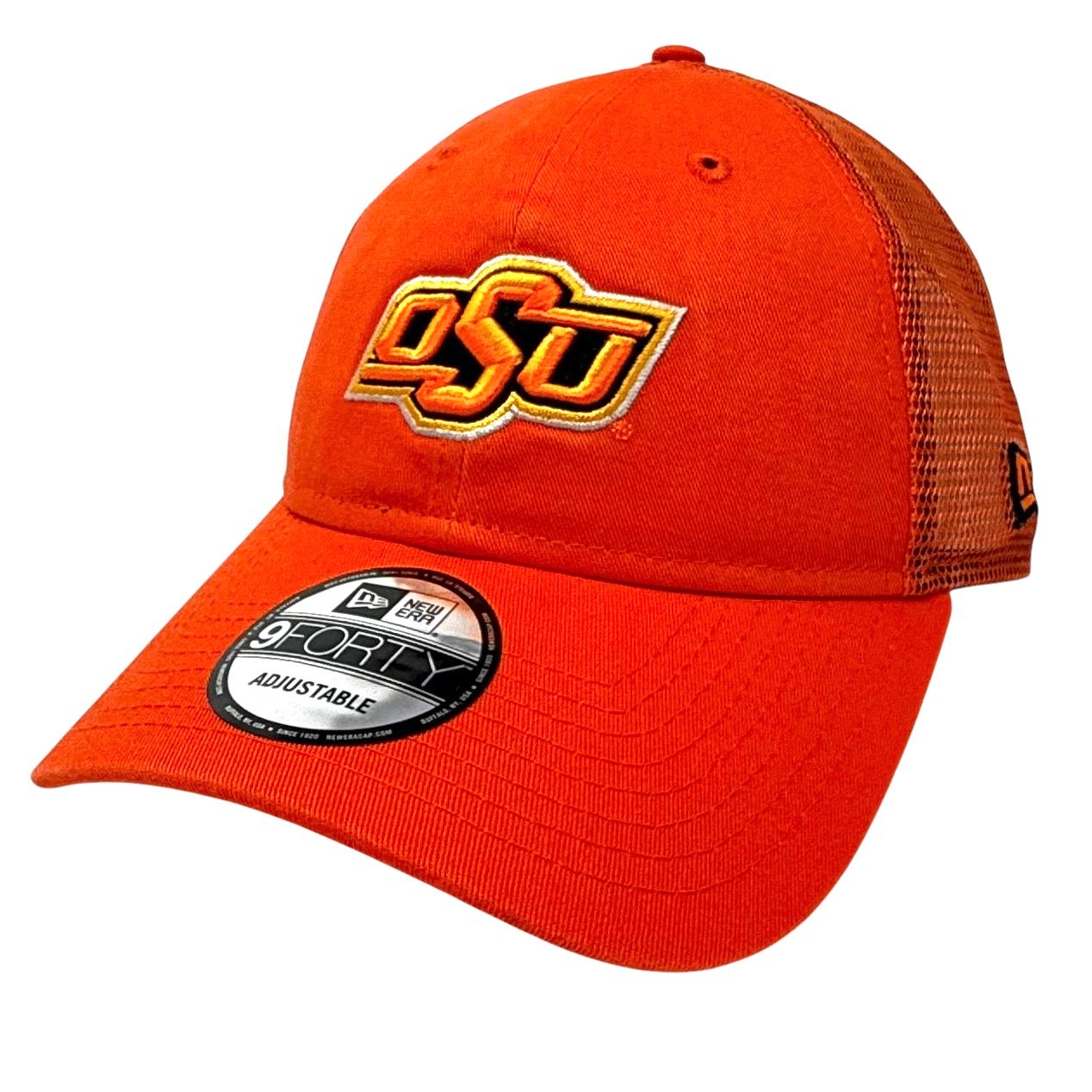 Oklahoma State Cowboys Men’s New Era 9Forty Adjustable Trucker Hat