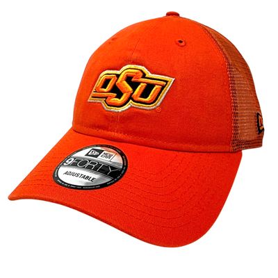 Oklahoma State Cowboys Men’s New Era 9Forty Adjustable Trucker Hat