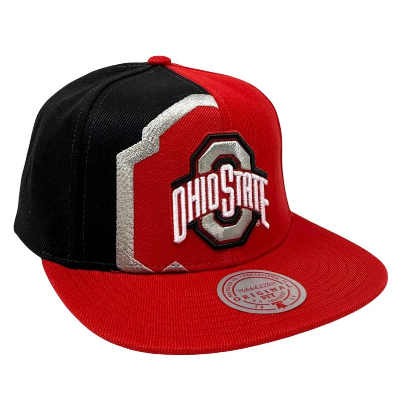 Ohio State Buckeyes Men’s Retroline Mitchell & Ness Snapback Hat