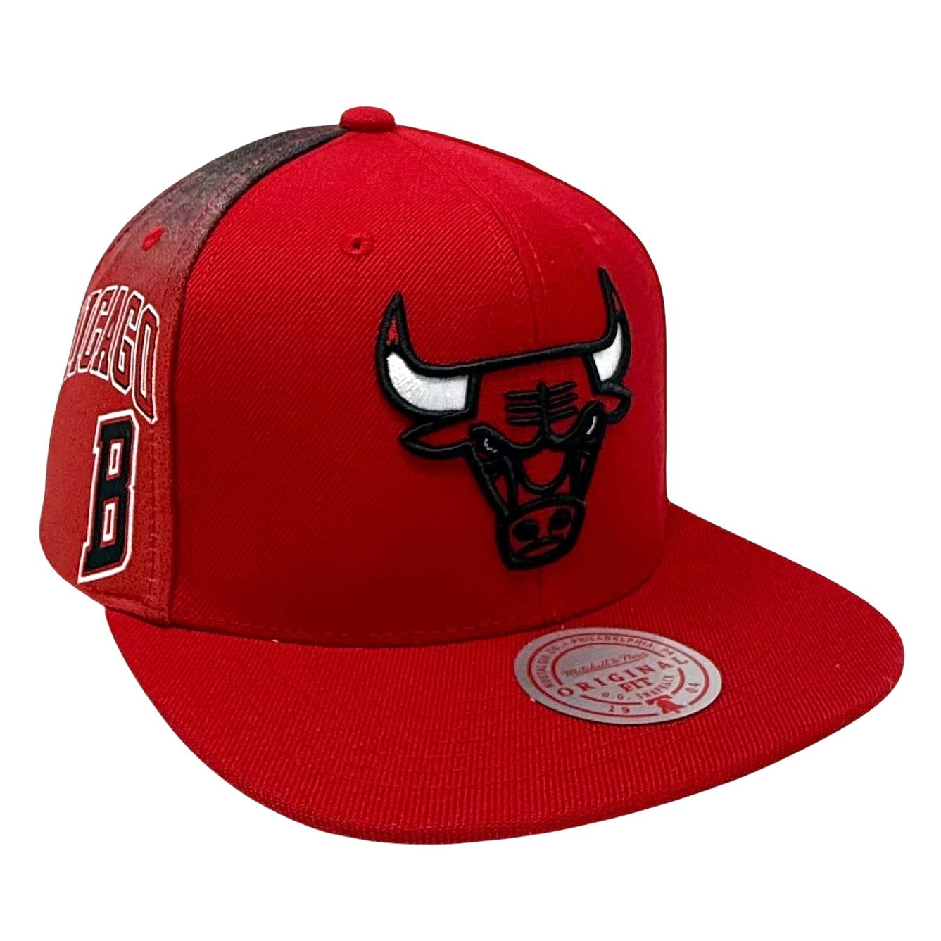 Chicago Bulls Men’s Tapestry Mitchell & Ness Snapback Hat