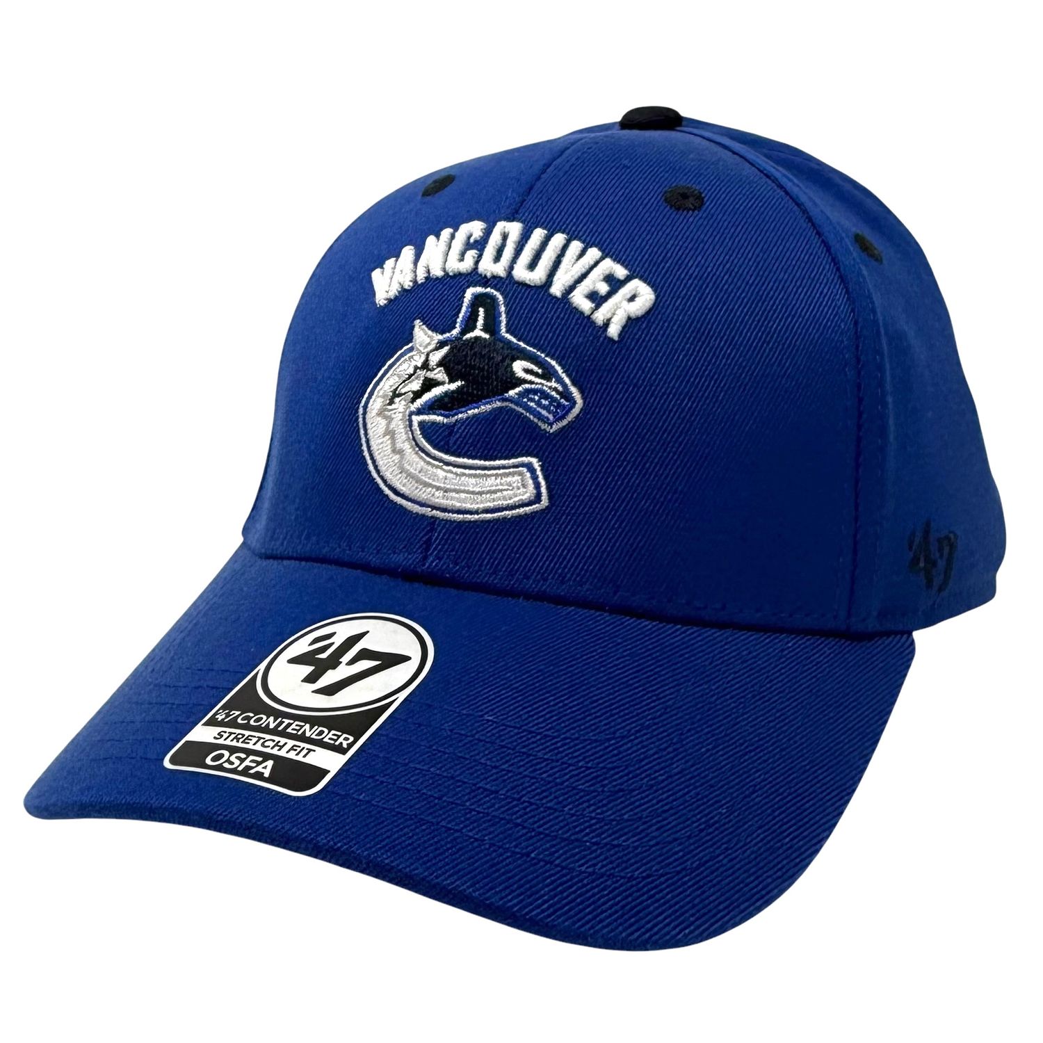 Vancouver Canucks Men’s 47 Brand Contender Stretch Fit Hat