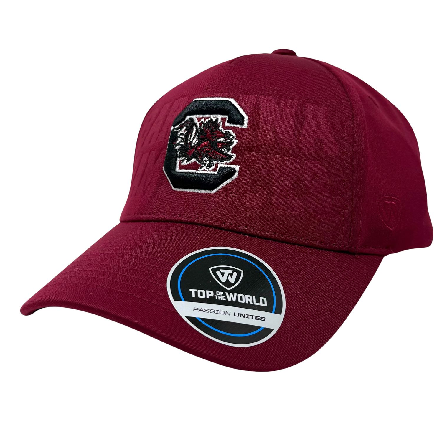 South Carolina Gamecocks Men's Top of the World Snapback Adjustable Hat