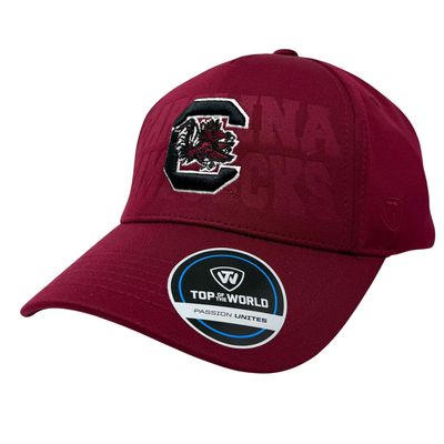 South Carolina Gamecocks Men's Top of the World Snapback Adjustable Hat