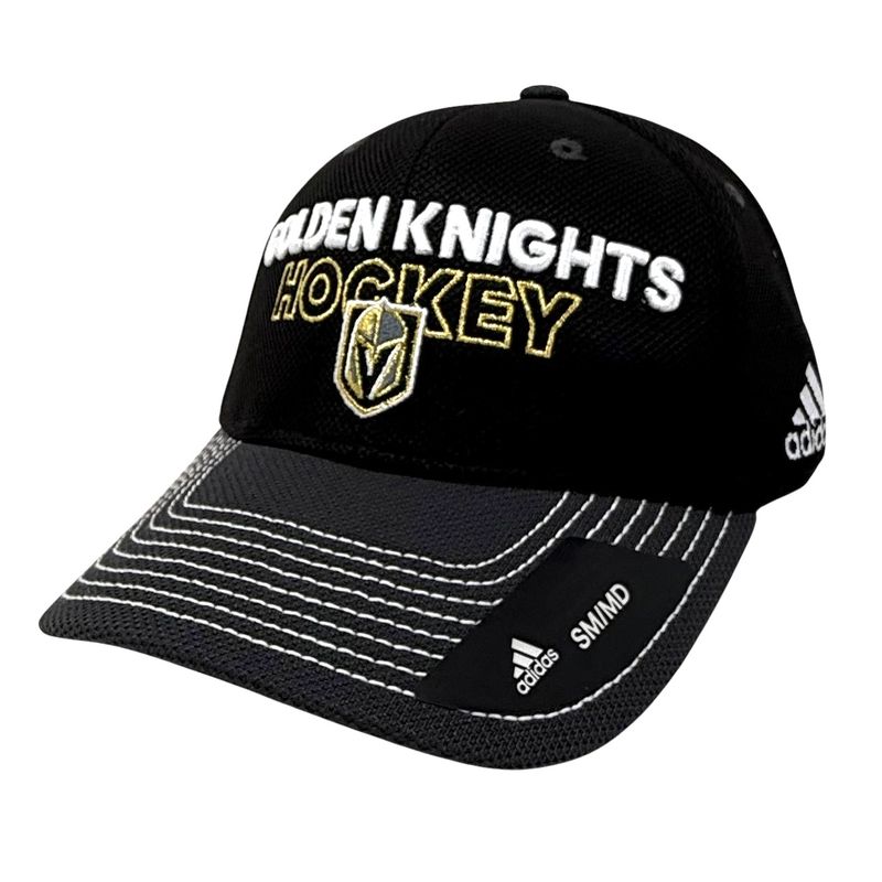 Vegas Golden Knights Men’s Adidas Locker Room Structured Fitted Hat