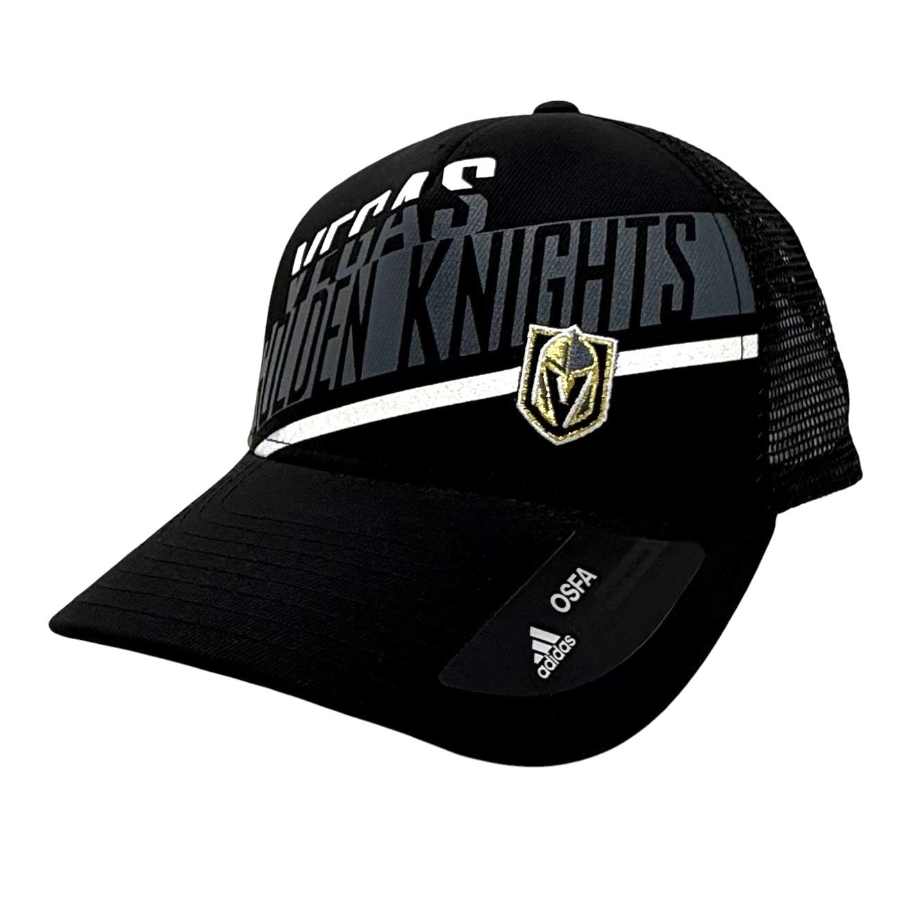 Vegas Golden Knights Men’s Adidas Mesh Back Structured Snapback Hat
