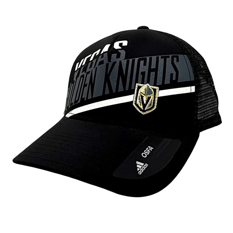 Vegas Golden Knights Men’s Adidas Mesh Back Structured Snapback Hat