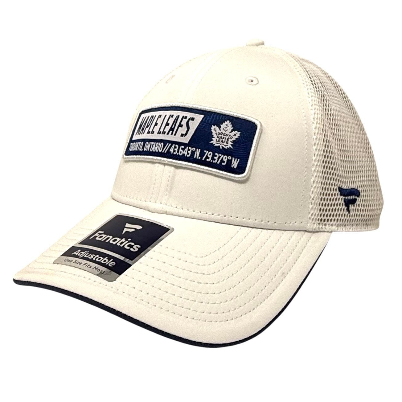 Toronto Maple Leafs Men's Fanatics Iconic Defender Snapback Adjustable Hat