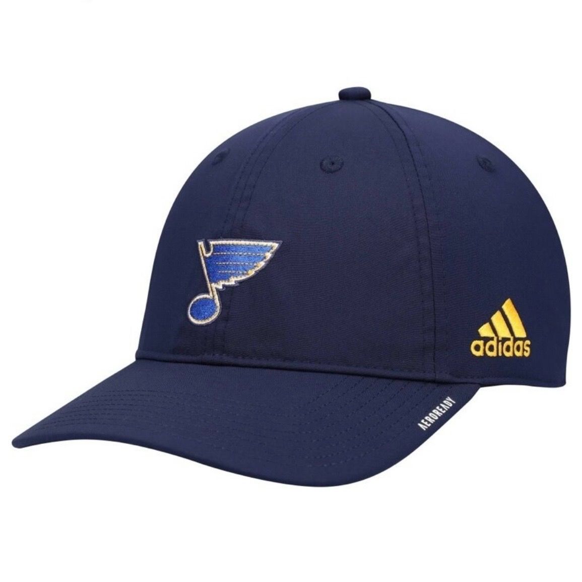 St. Louis Blues Men’s Adidas Aeroready Structured Adjustable Hat