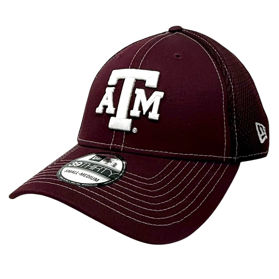 Texas A&M Aggies Men's Neo New Era 39Thirty Flex Fit Hat