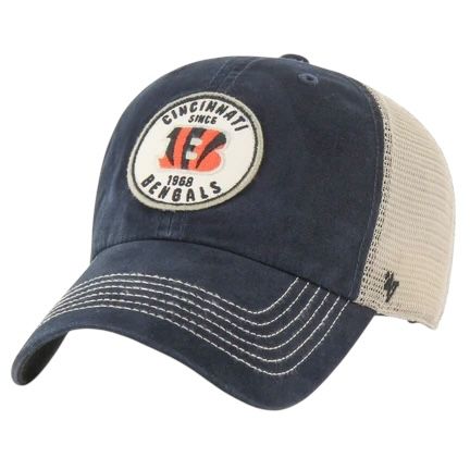 Cincinnati Bengals Men’s Charcoal 47 Brand Clean Up Adjustable Hat