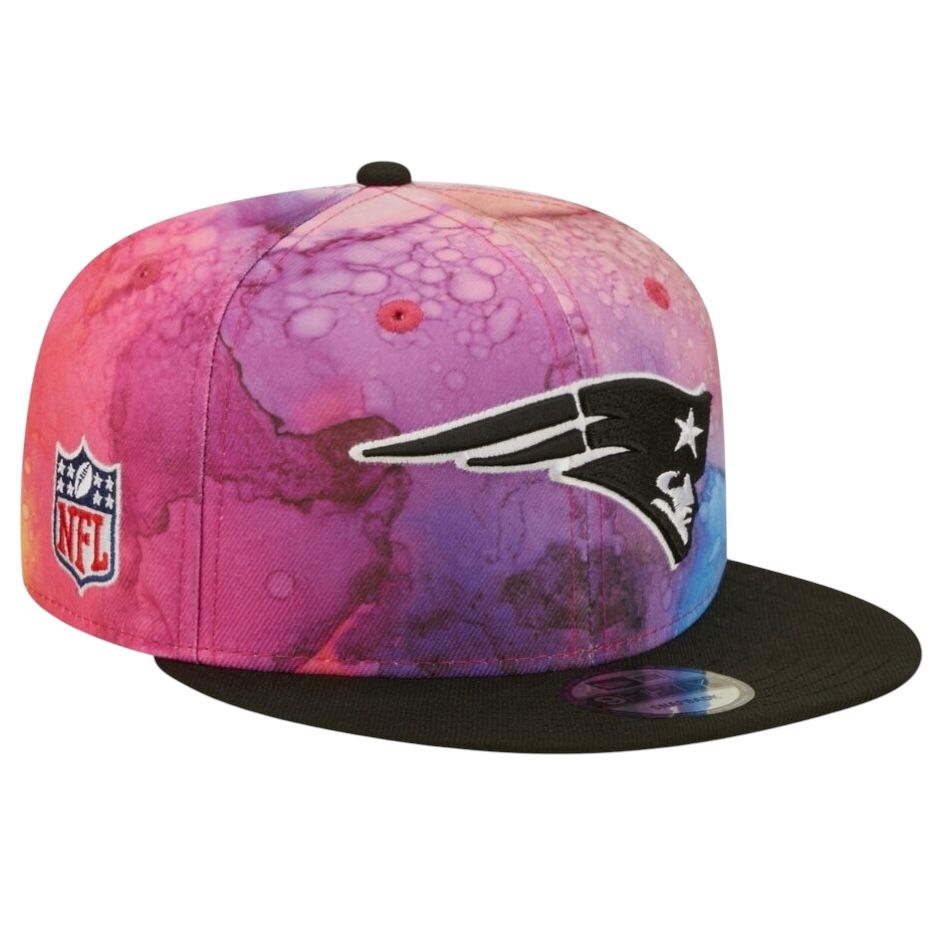 New England Patriots Men's New Era 9Fifty Ink Dye Crucial Catch Snapback Hat