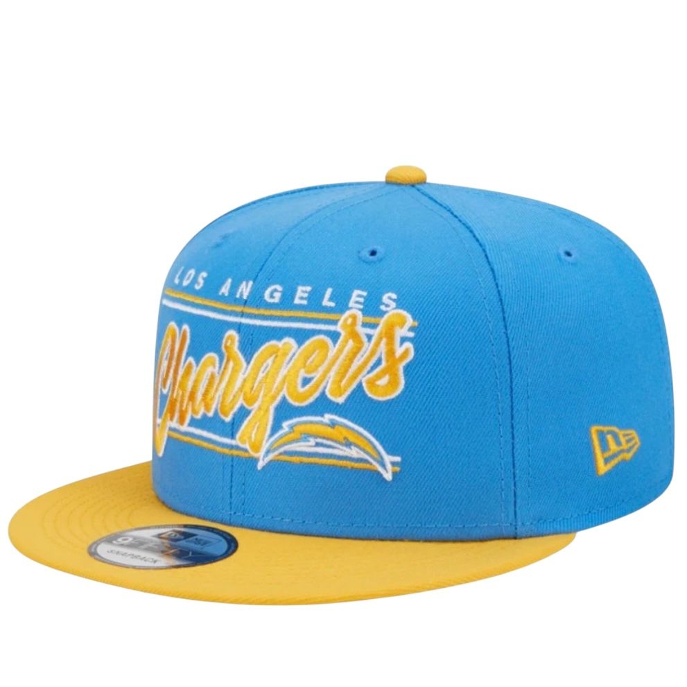 Los Angeles Chargers Men’s Team Script New Era 9Fifty Snapback Hat