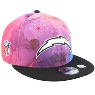 Los Angeles Chargers Men's New Era 9Fifty Ink Dye Crucial Catch Snapback Hat