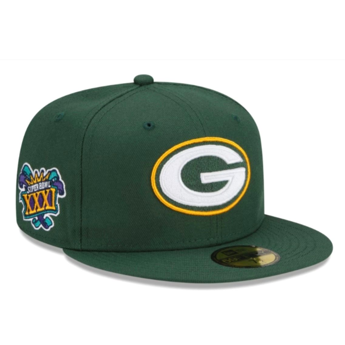 Green Bay Packers Men’s New Era Super Bowl XXXI Patch Snapback Hat