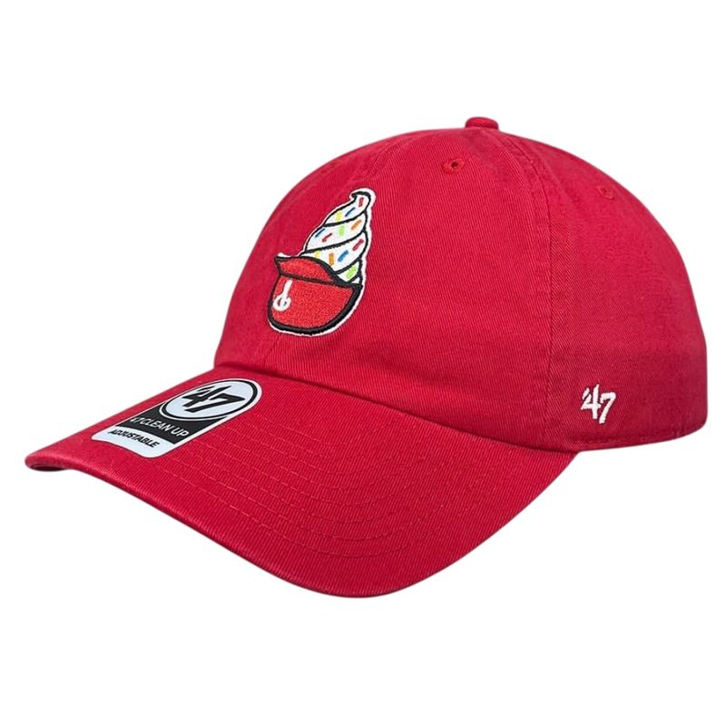 Philadelphia Phillies Men’s Red 47 Brand Clean Up Spring Training Ice Cream Cup Current Day Adjustable Hat