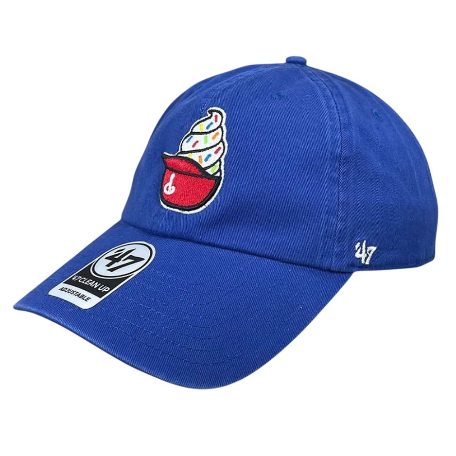 Philadelphia Phillies Men’s Blue 47 Brand Clean Up Spring Training Ice Cream Cup Current Day Adjustable Hat