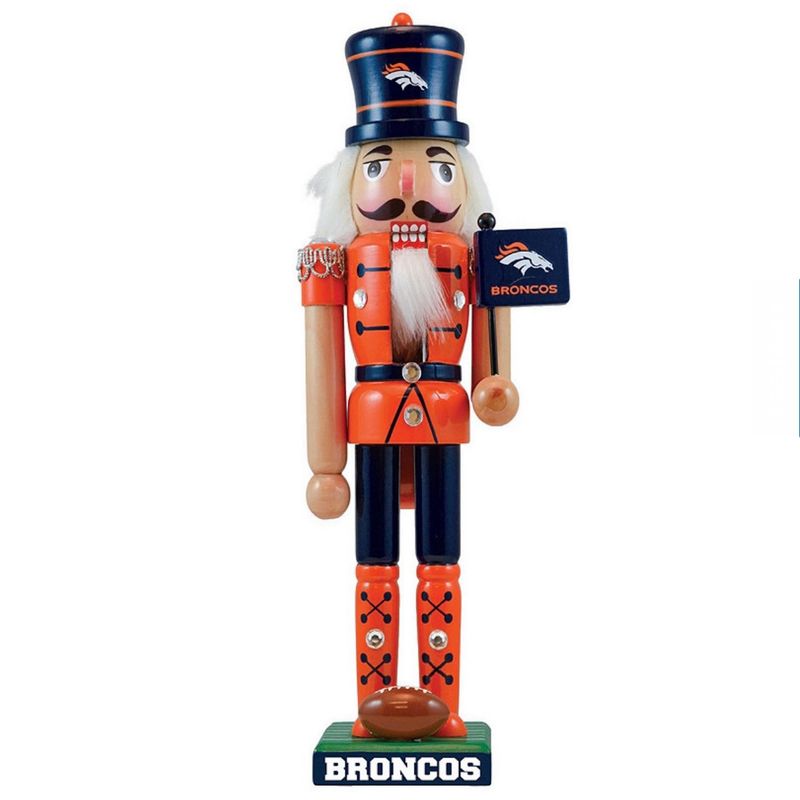 Denver Broncos 12” x 3” Nutcracker Denver Broncos 12” x 3” Nutcracker